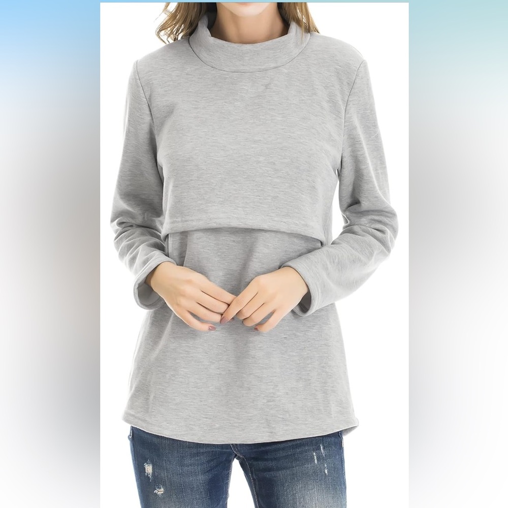 Nursing sweatshirt